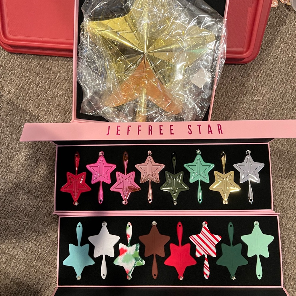 Jeffree Star Star-Shaped Ornament and tree topper with Vibrant Colors